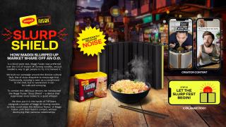 Maggi: Maggi Seriously Slurpable - Campaign Board